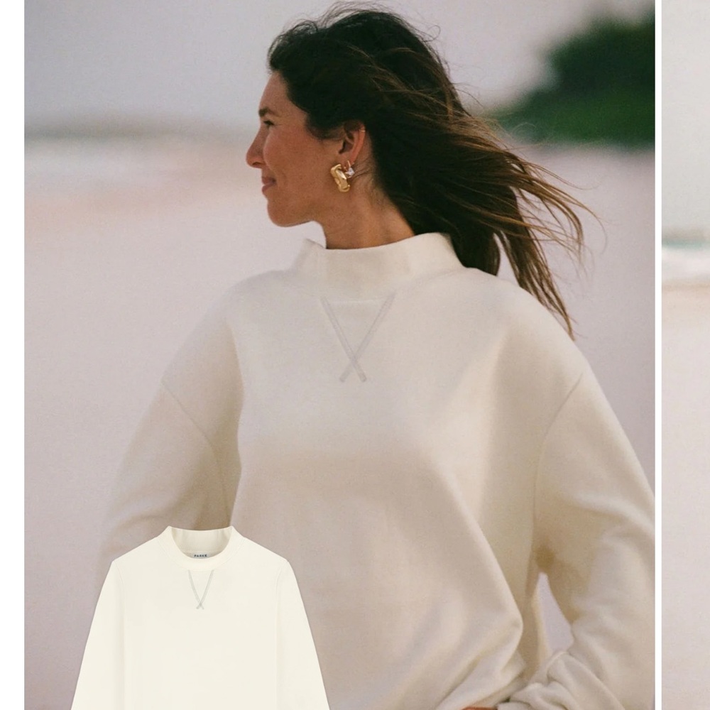 Chic Cream Women's Turtleneck Sweater